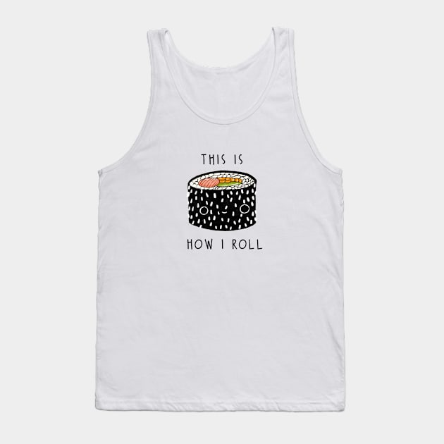 Sushi Roll Tank Top by chiarodiluna